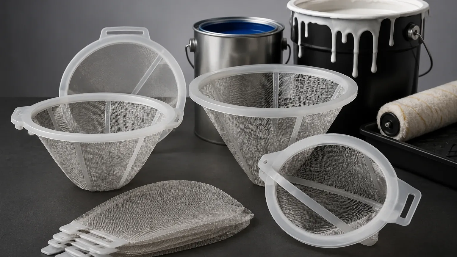 1 Gallon Paint Strainers visual guide