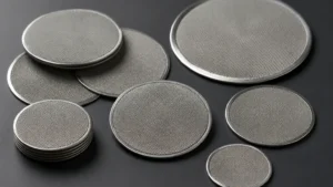 1 Micron Filter Disk visual guide