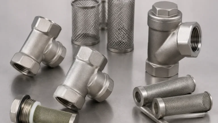 1 Y Strainers visual guide
