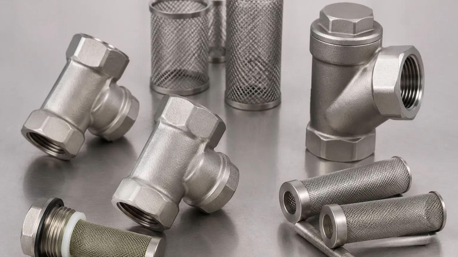 1 Y Strainers visual guide