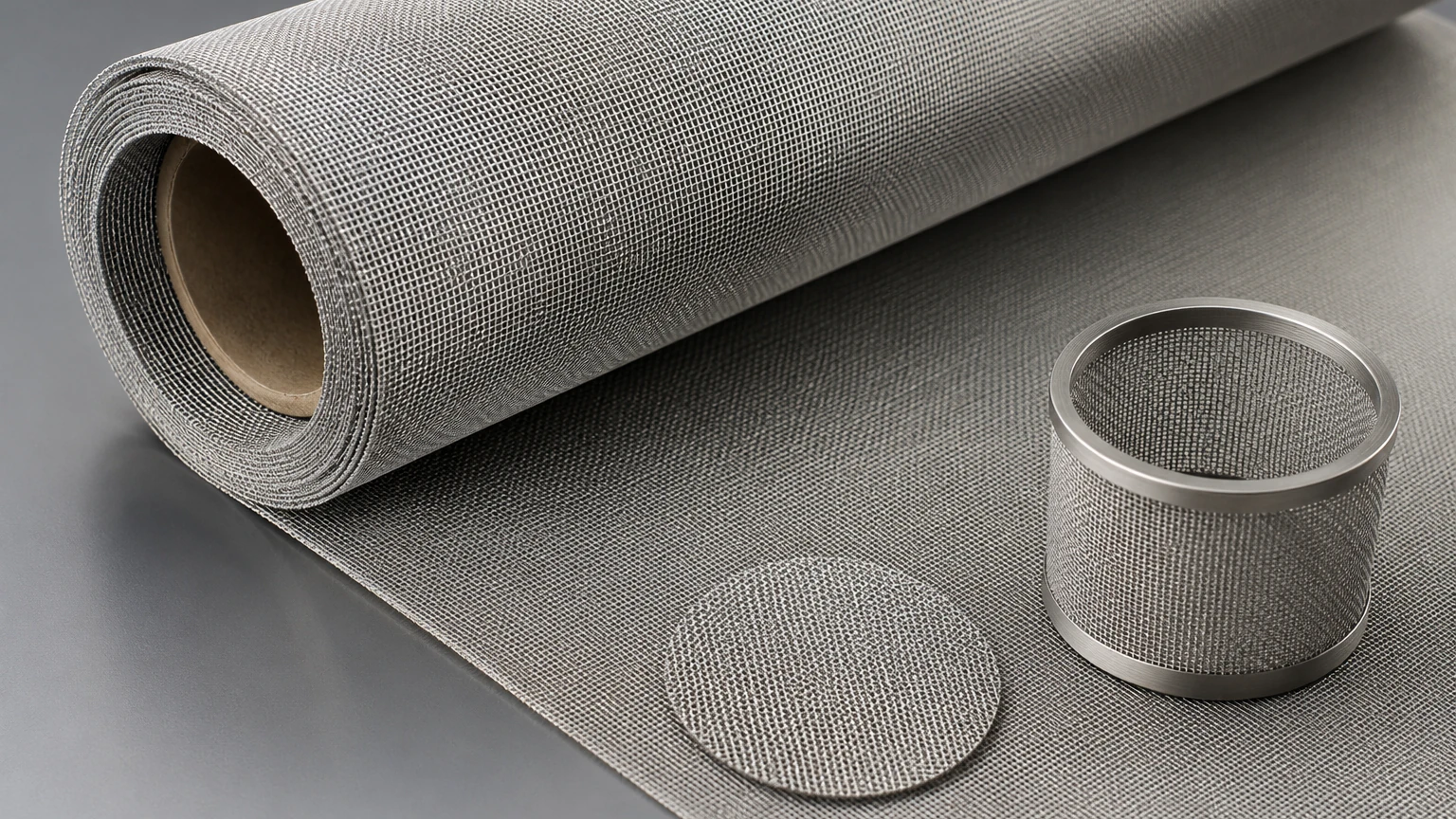 100 Mesh Stainless Steel Screen visual guide
