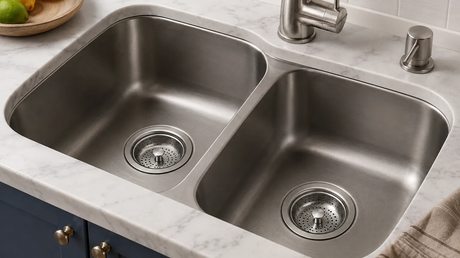 2 Sink Strainers visual guide