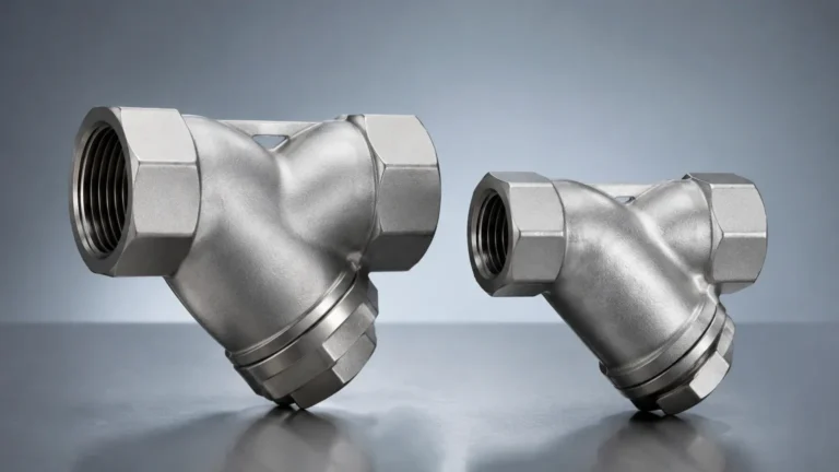 2 Wye Strainers visual guide