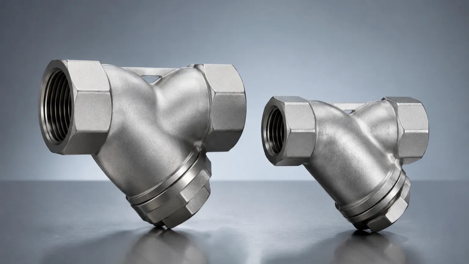 2 Wye Strainers 2 Wye Strainers visual guide