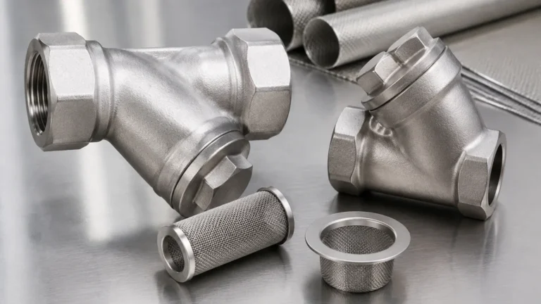 2 Y Strainers visual guide
