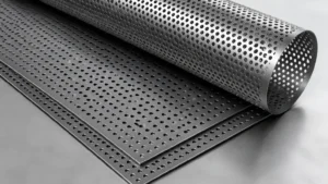 22 Gauge Perforated Sheet Metal visual guide