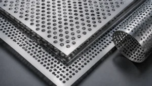 24 Gauge Perforated Sheet Metal visual guide