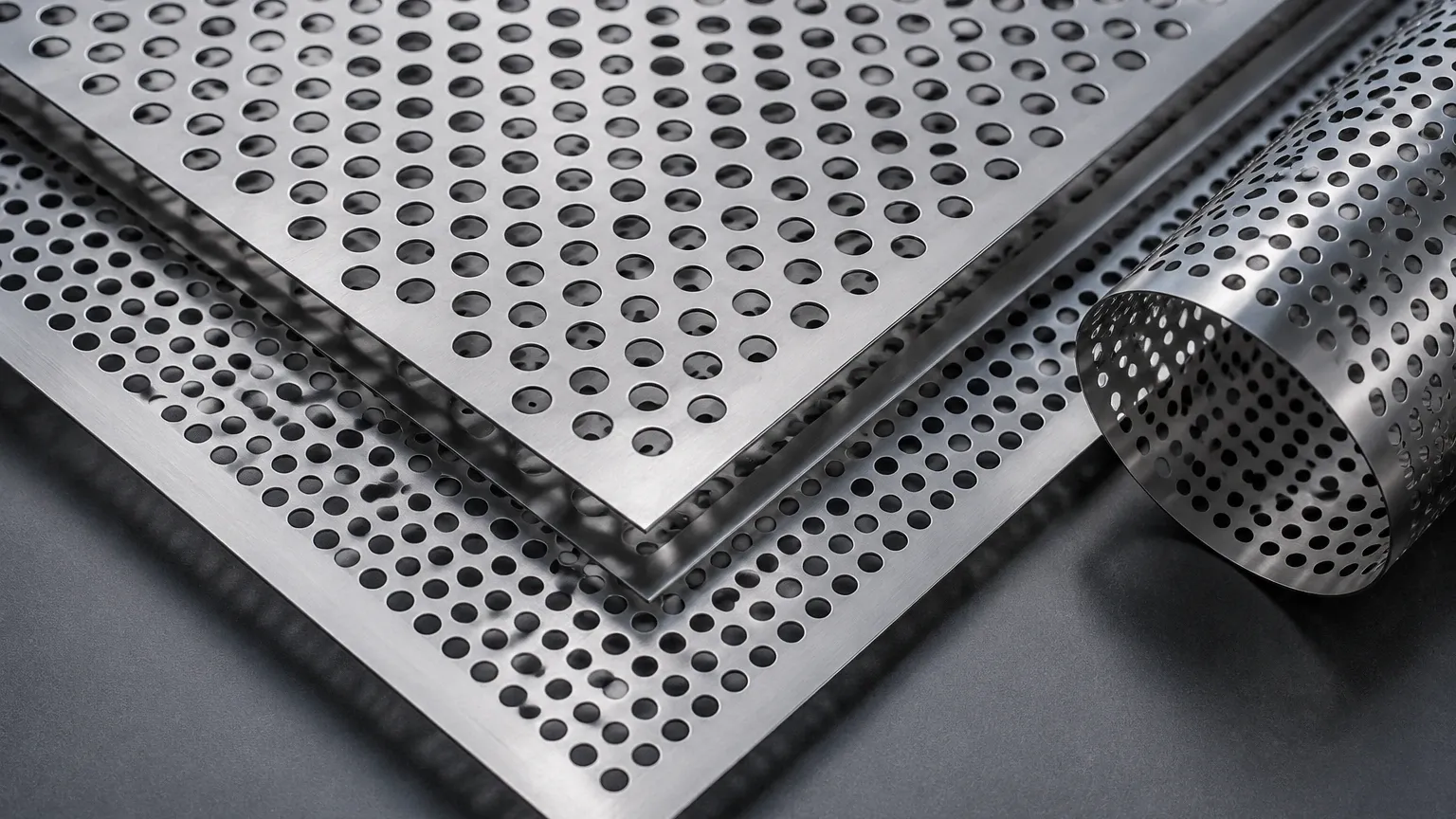 24 Gauge Perforated Sheet Metal visual guide