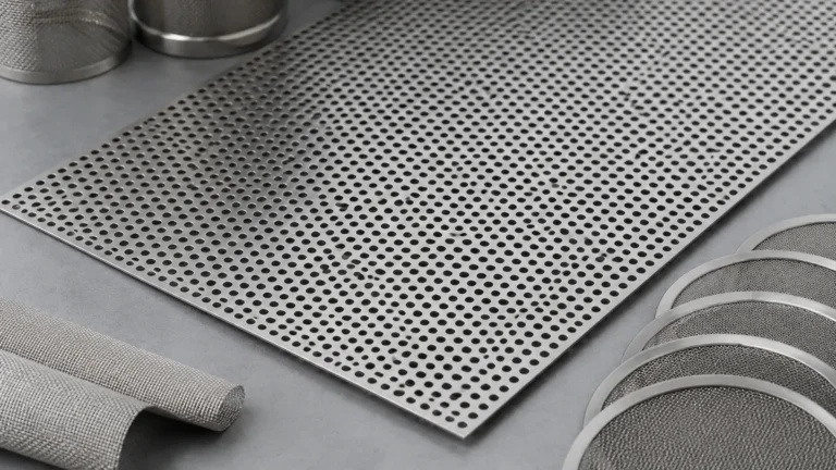 2mm Perforated Metal visual guide
