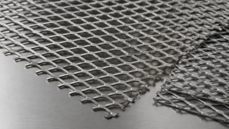 3 4 #9 Flat Expanded Metal visual guide