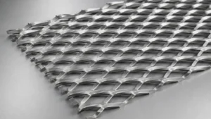 3 4 #9 Flattened Expanded Metal visual guide