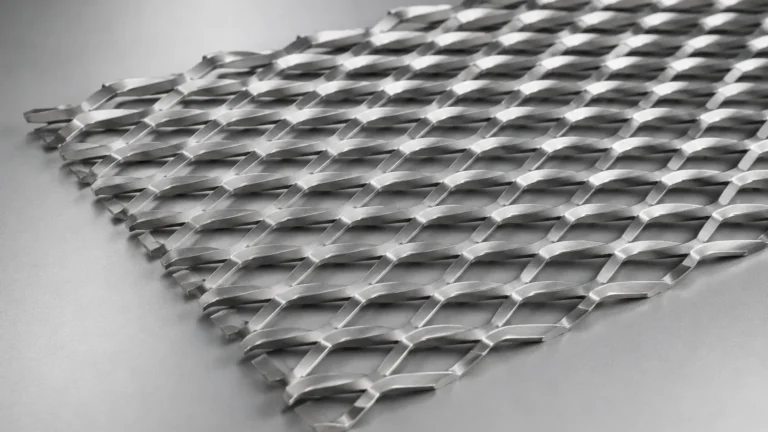 3 4 #9 Flattened Expanded Metal visual guide