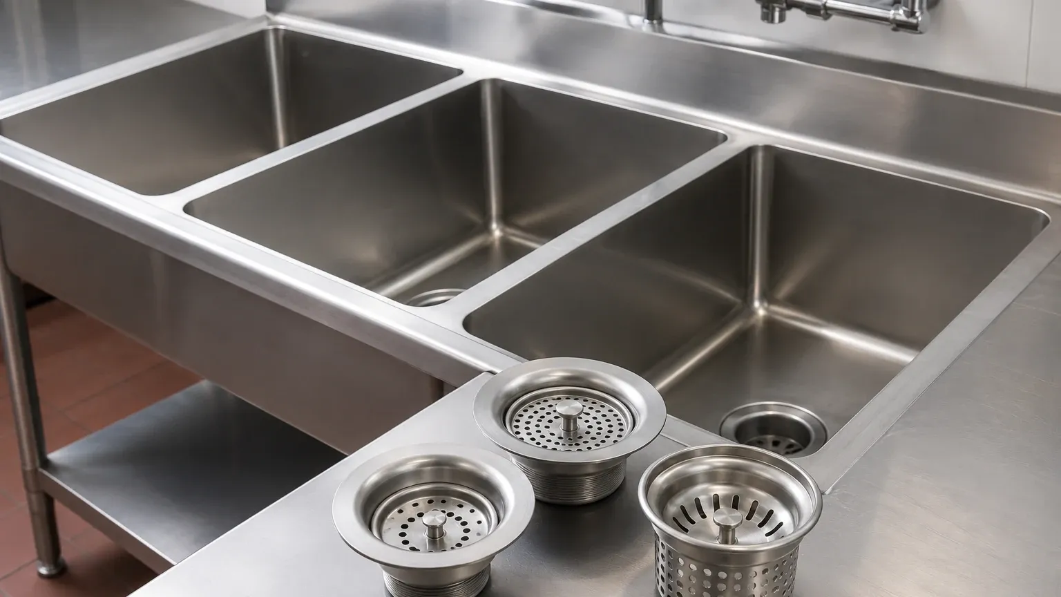 3 Compartment Sink Basket Strainers 3 Compartment Sink Basket Strainers visual guide
