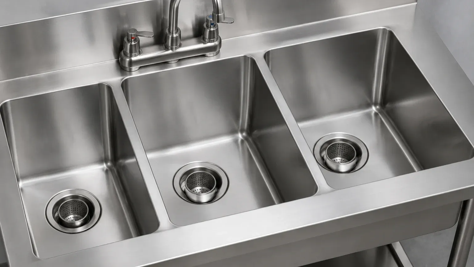 3 Compartment Sink Strainers 3 Compartment Sink Strainers visual guide
