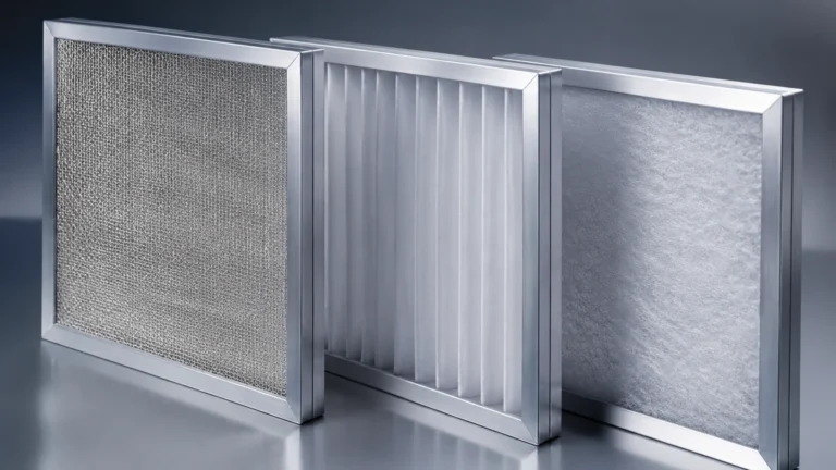 3 Stage Air Filtration System visual guide