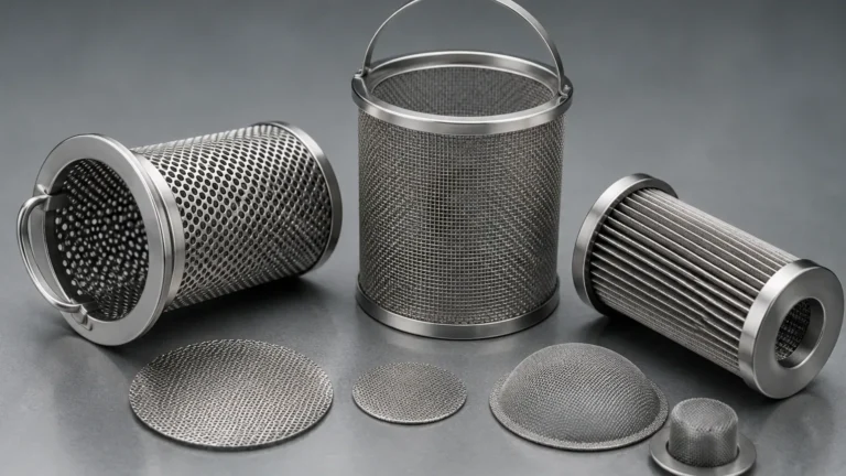 3 Types of Strainers visual guide