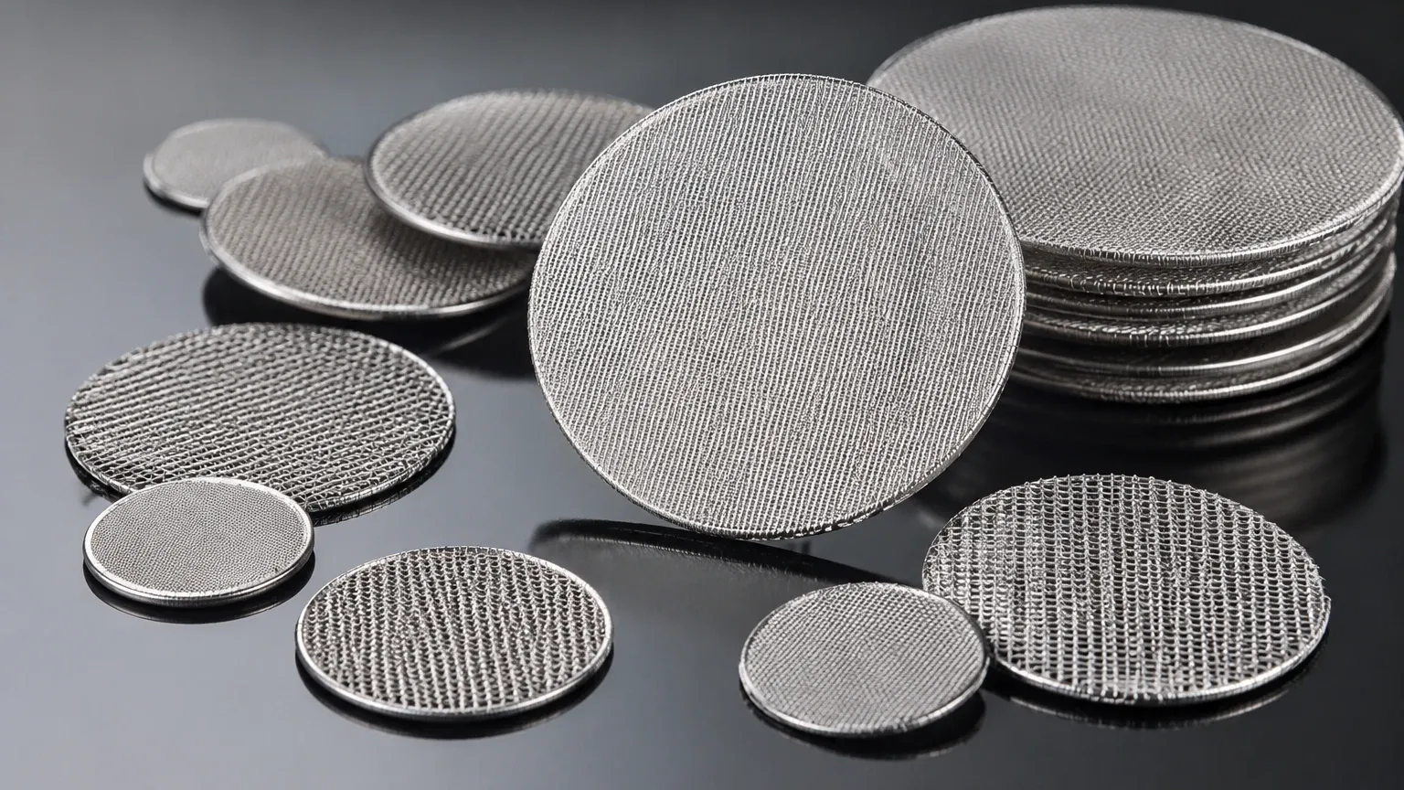 304 Stainless Steel Filter Mesh Discs visual guide