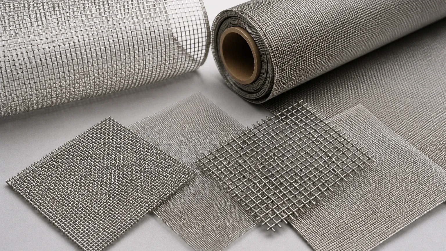 304 Stainless Steel Woven Wire Mesh Screen visual guide