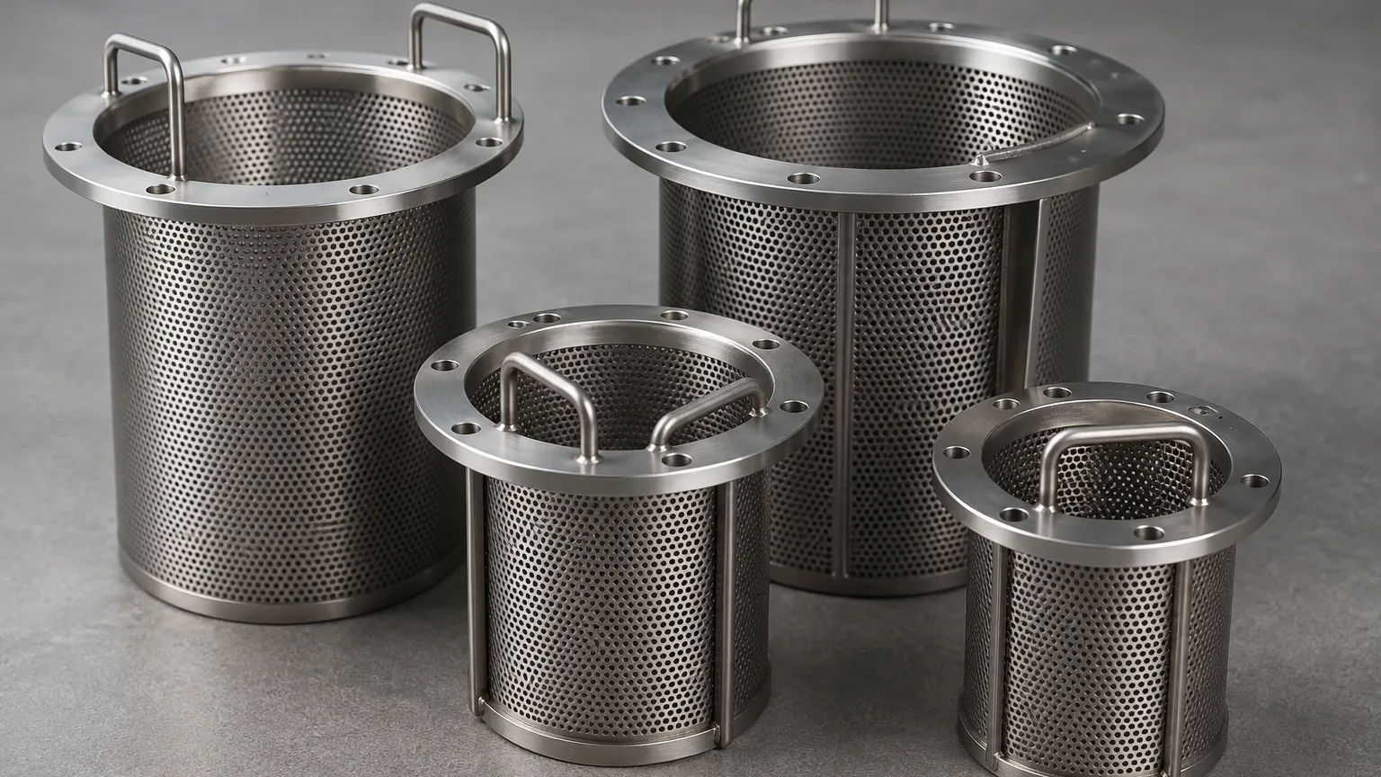 4 Basket Strainers 4 Basket Strainers visual guide
