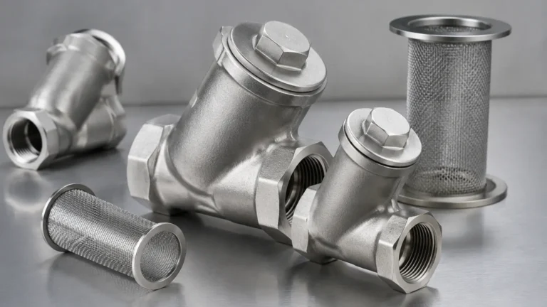 4 Y Strainers visual guide
