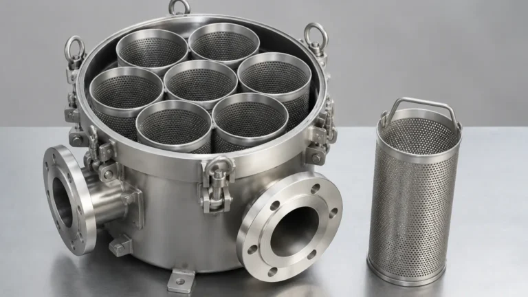 6 Basket Strainer visual guide