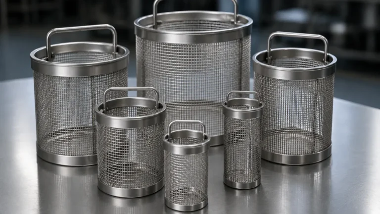 6 Basket Strainer Dimensions visual guide