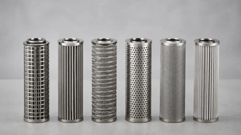 6 Water Filter Cartridges visual guide