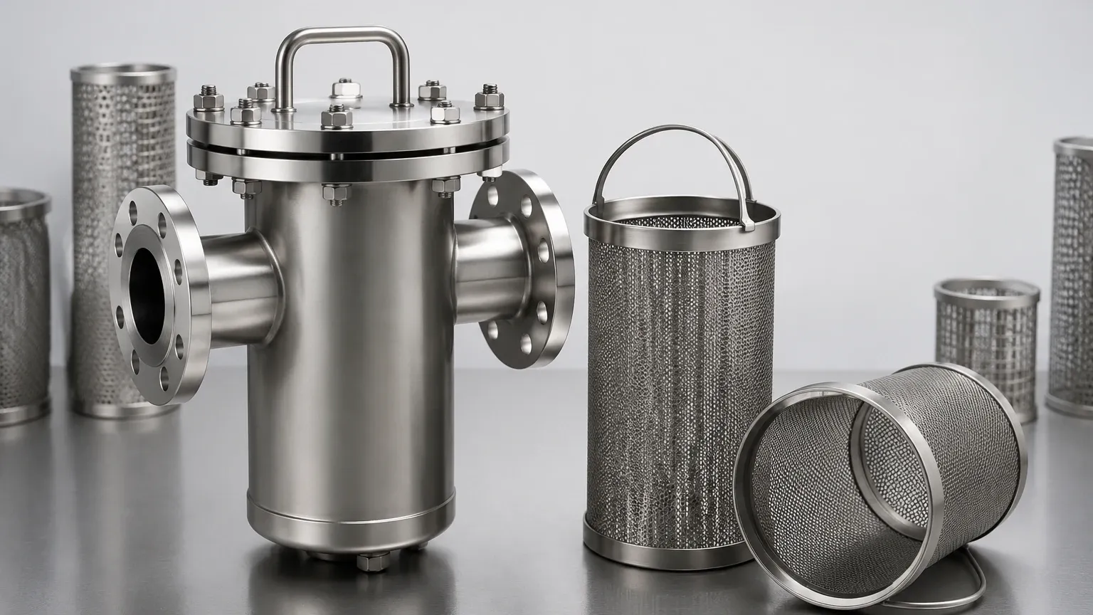 8 Basket Strainer Dimensions visual guide