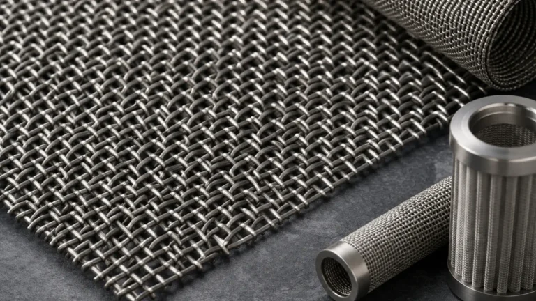 8 Gauge Woven Wire Mesh visual guide