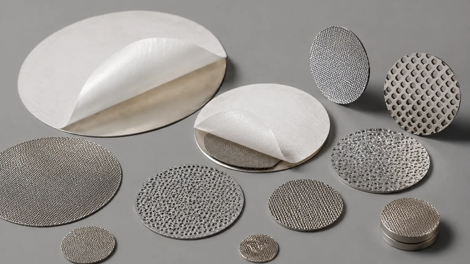 Adhesive Filter Discs visual guide
