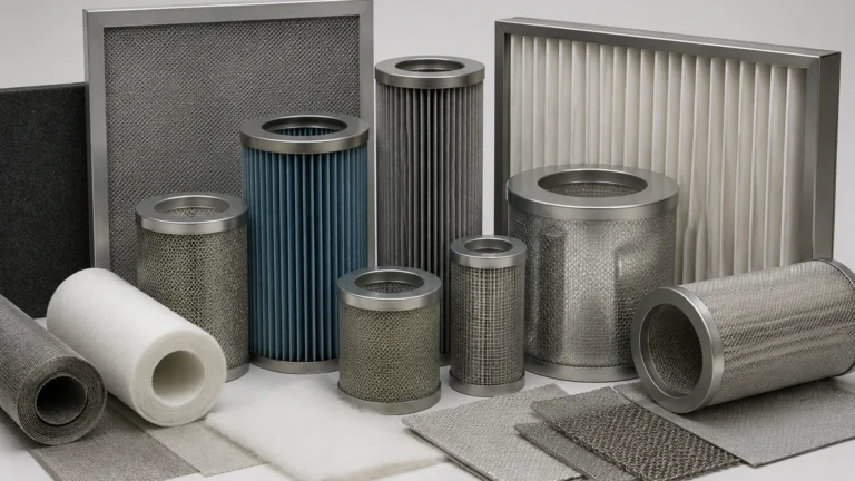 Air Cleaner Filter Material visual guide