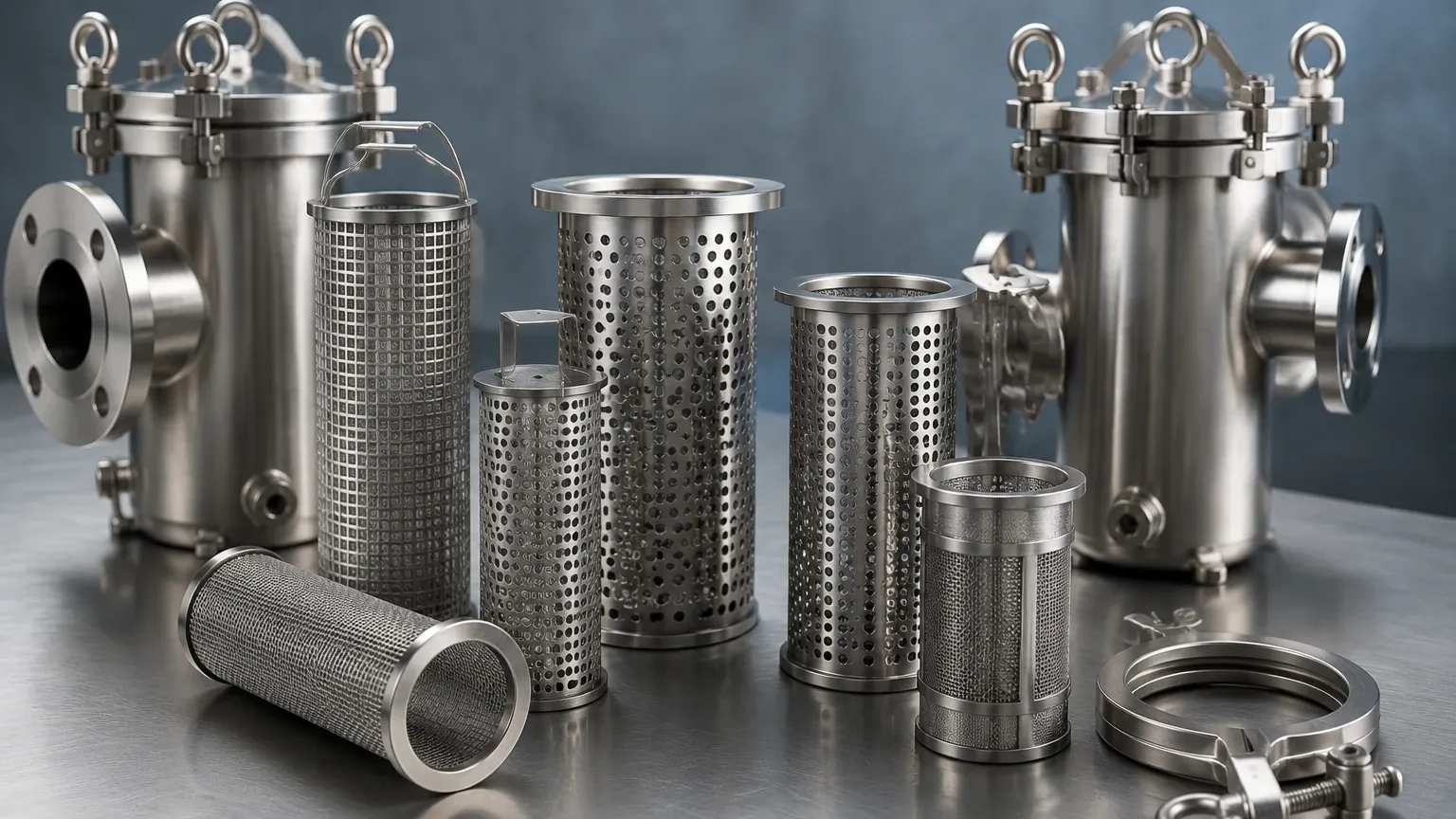 Alta Strainers Alta Strainers visual guide