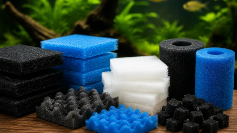 Aquarium Filter Foam visual guide