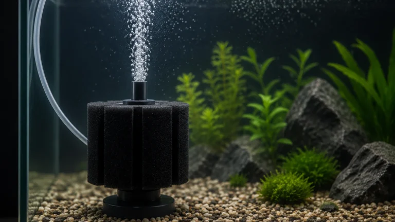 Aquarium Foam Filter visual guide