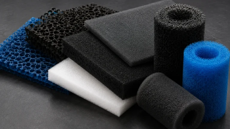 Aquatic Filter Foam visual guide