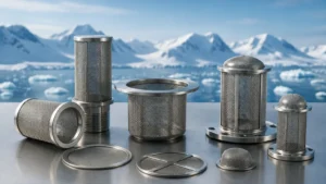 Arctic Steel Strainers visual guide