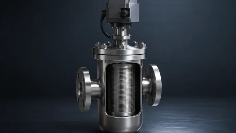 Auto Backwash Sediment Filter visual guide