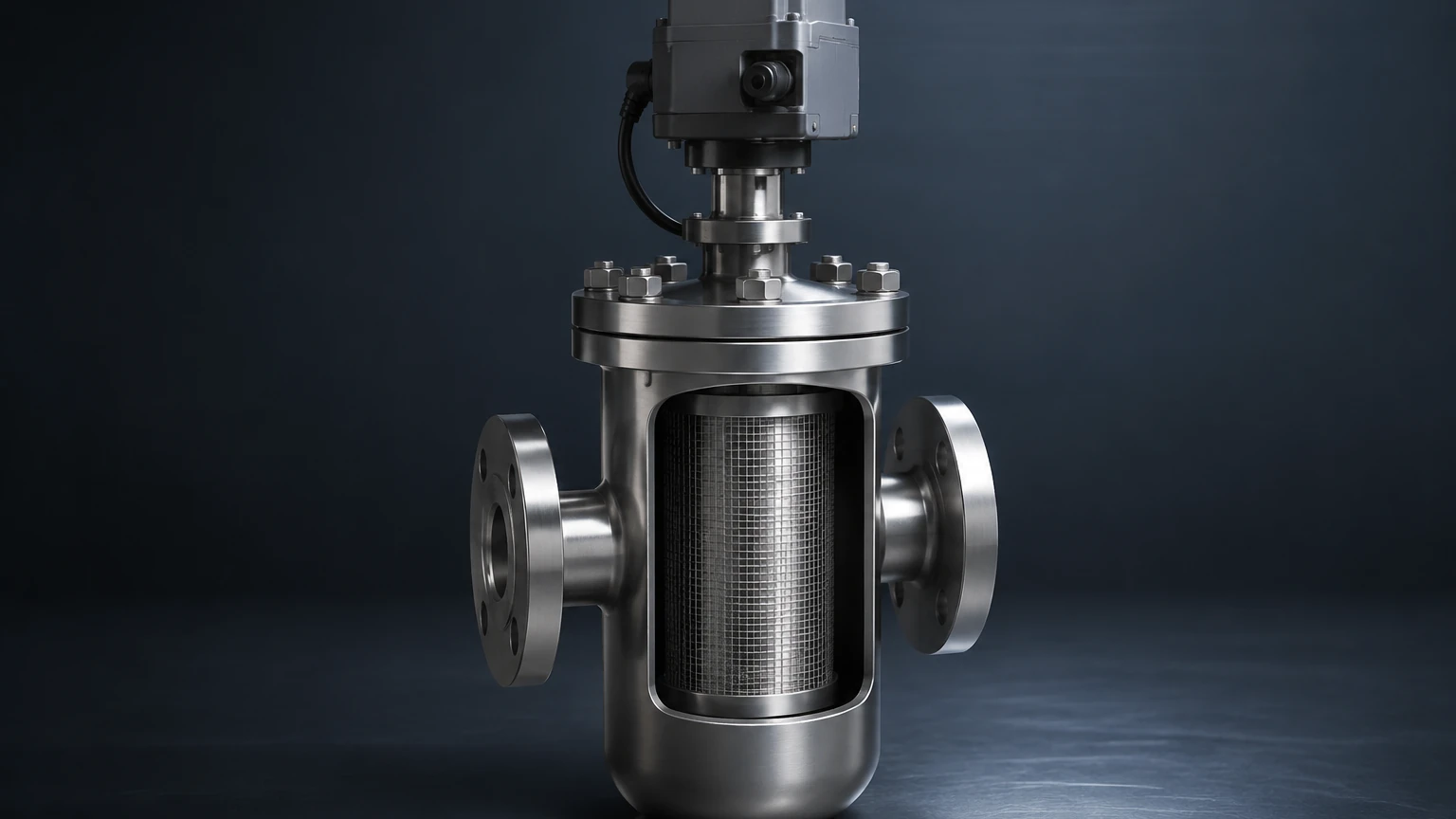 Auto Backwash Sediment Filter visual guide