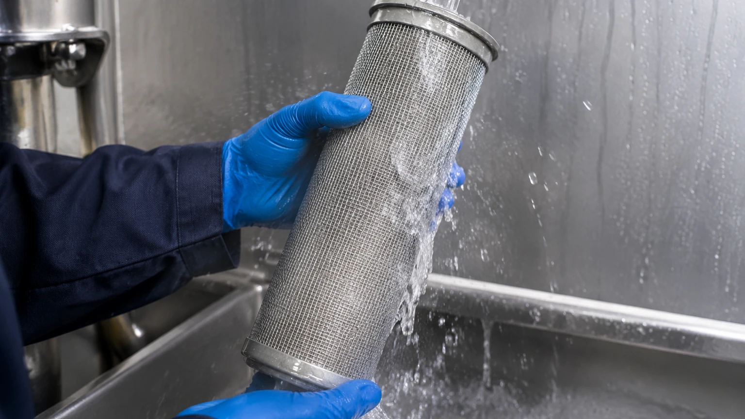 Backwashing Water Filter Backwashing Water Filter visual guide