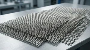Banker Woven Wire Mesh visual guide