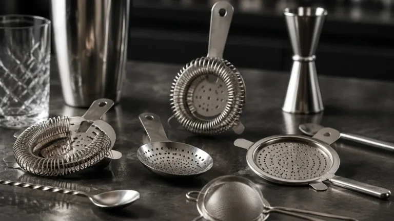 Bar Strainers visual guide