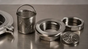 Basket Strainer and Disposal Flange visual guide