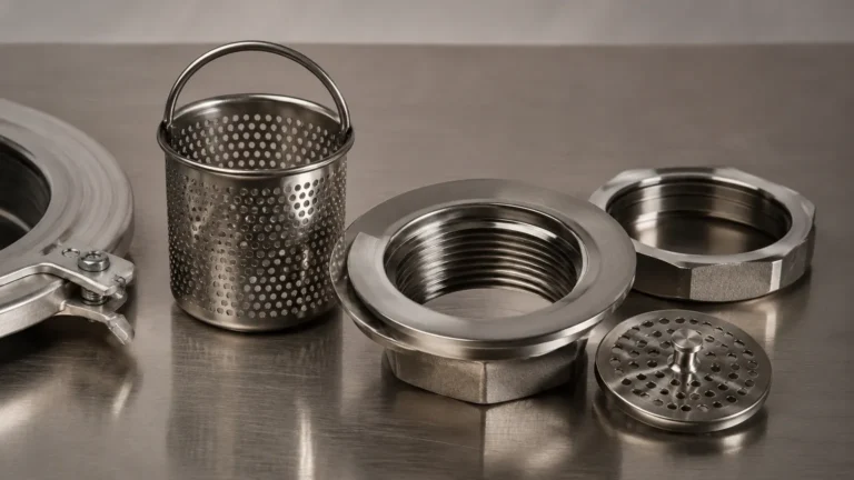 Basket Strainer and Disposal Flange visual guide