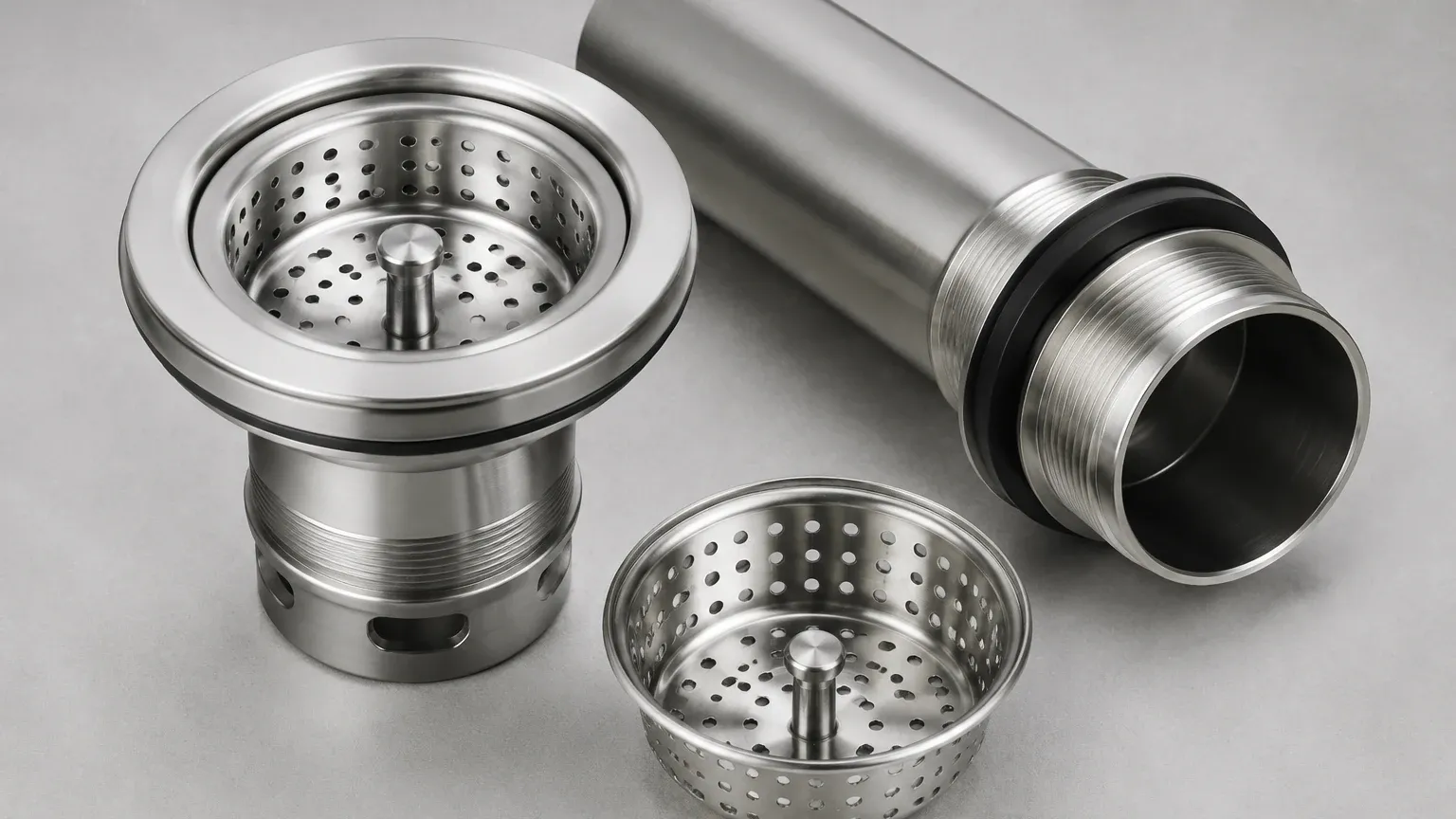 Basket Strainer and Tailpiece Basket Strainer and Tailpiece visual guide