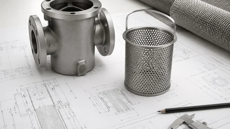 Basket Strainer Design Calculation visual guide