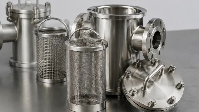 Basket Strainer Dimensions PDF visual guide