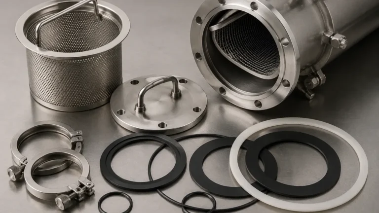 Basket Strainer Gasket Order visual guide
