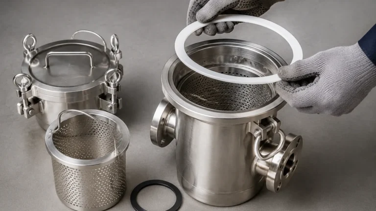 Basket Strainer Gasket Replacement visual guide
