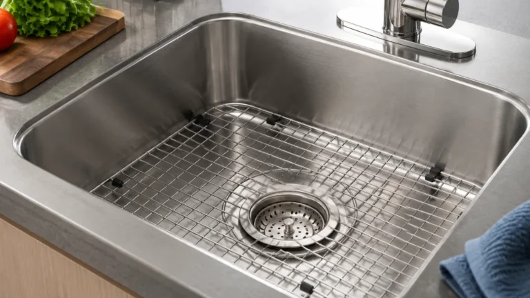 Basket Strainer Grid Kitchen Sink Drain visual guide