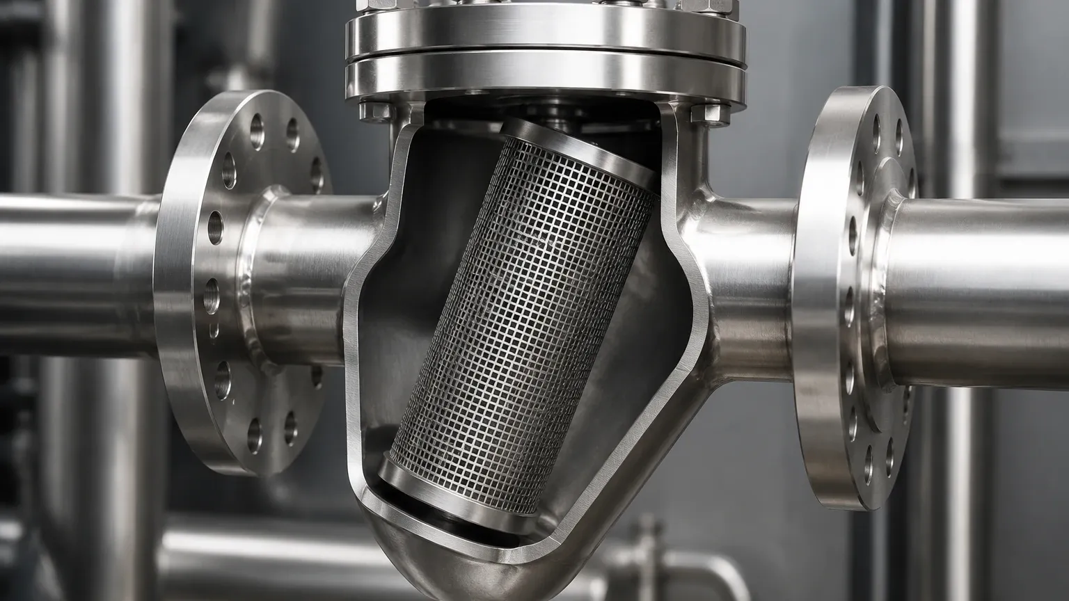 Basket Strainer in Piping visual guide